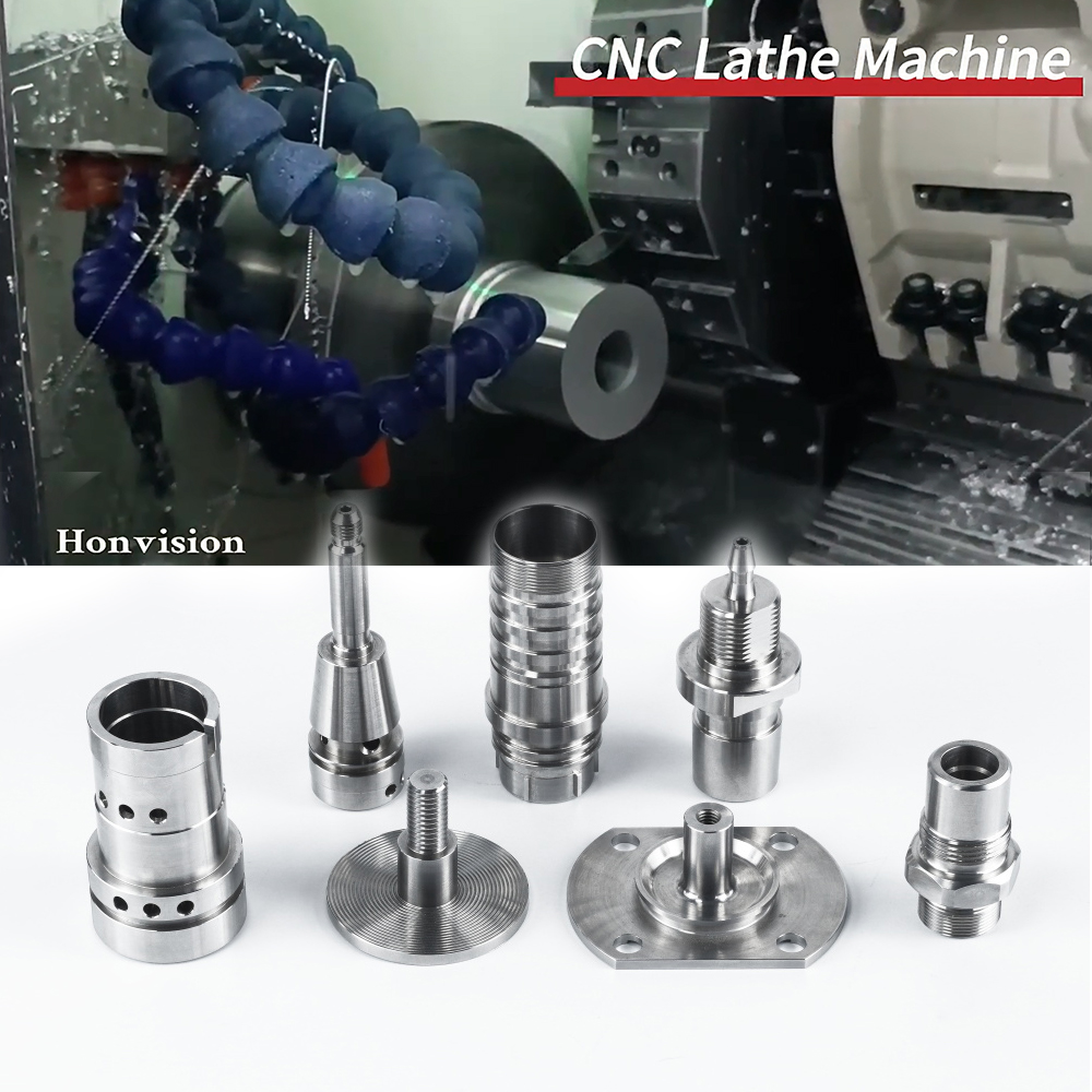 Preicison 5 Axis CNC Automatic Lathe Machined Small Stainless Steel Parts