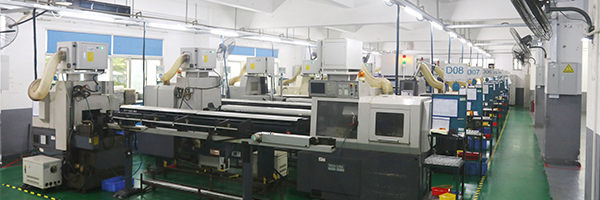 cnc automatic lathe workshop