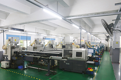 cnc automatic lathe workshop