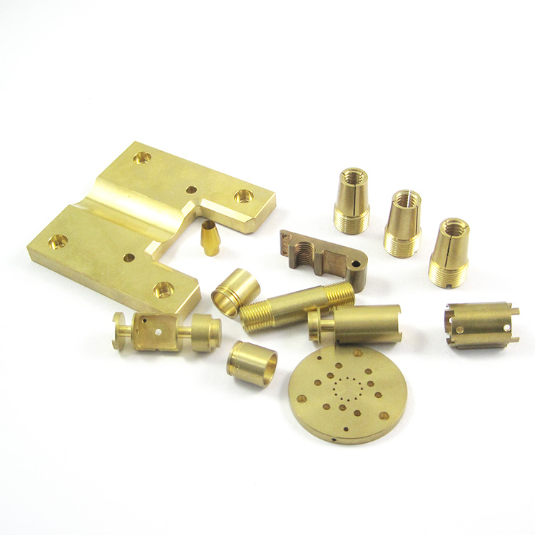 Cnc Machine Machining Turned Copper Metal Brass Part for Light Equipment